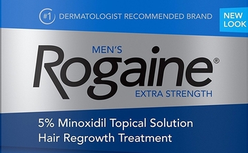 The new design of Minoxidil Rogaine