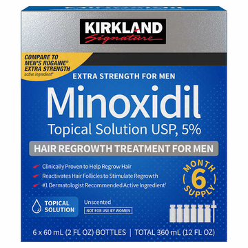 Kirkland Minoxidil new design 2024 