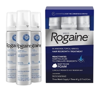 Піна Регейн Rogaine Foam міноксидил 5% упаковка 3 флакони