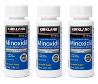 Міноксидил Кіркланд Minoxidil Kirkland 5% 3 флакона